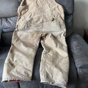 Carhartt Tan Overalls